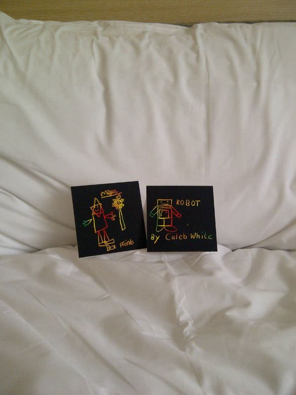 Relaxing in front of a movie