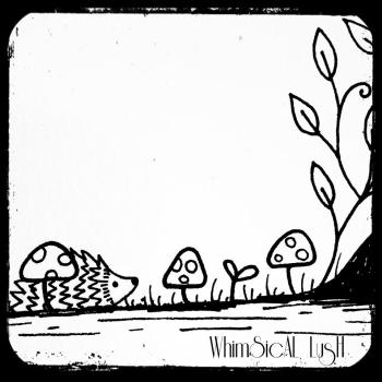 WhimSicAL LusH Hedgehog and toadstools