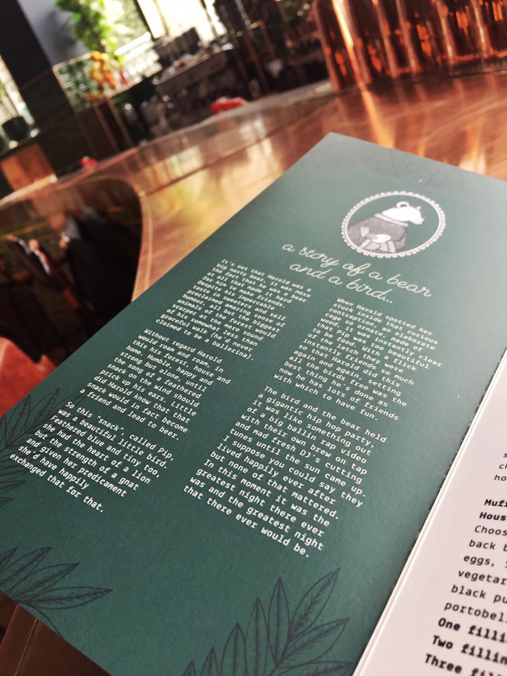 The story of Harold and Pip: Bird and Bear